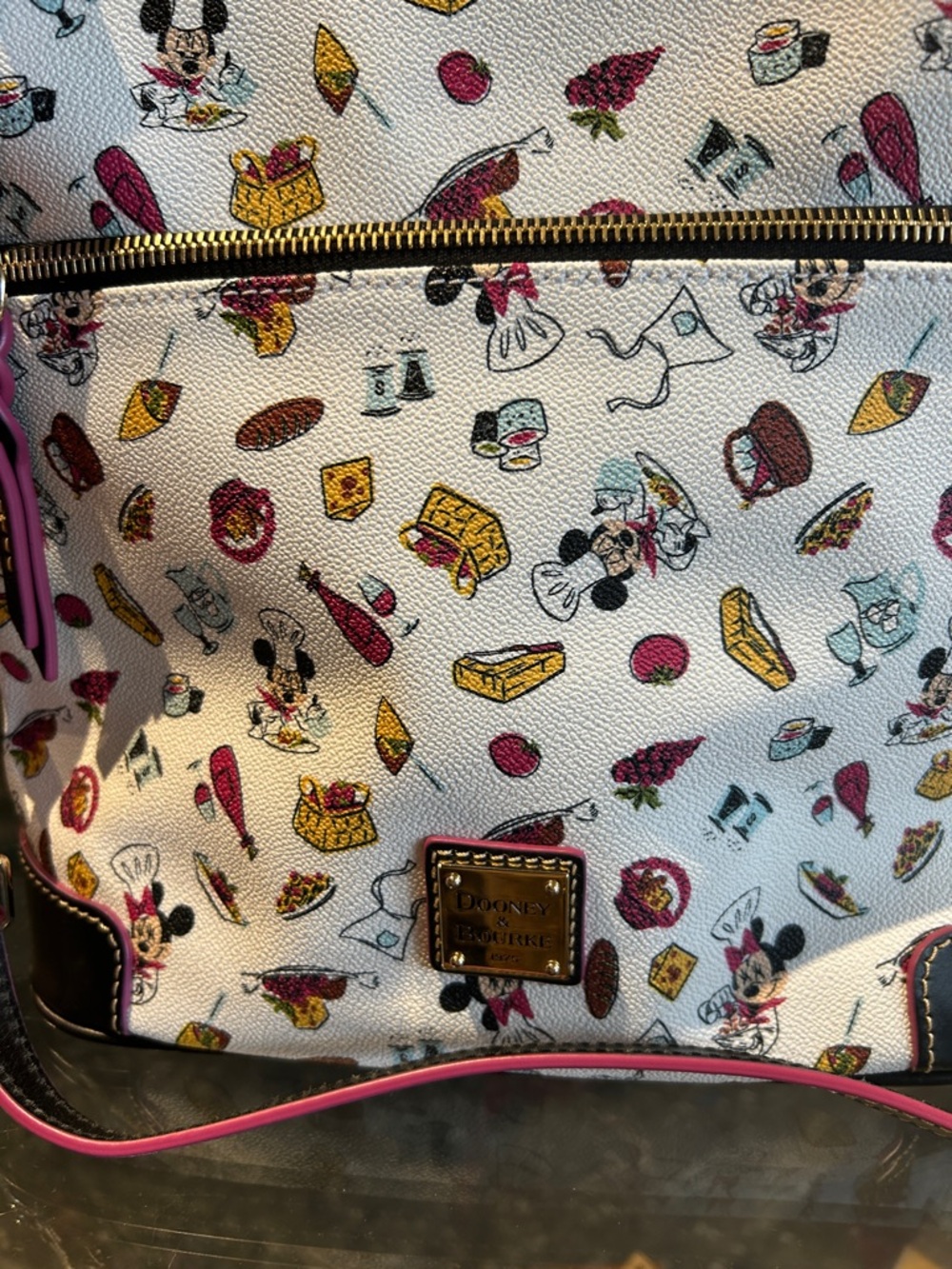 Dooney & Bourke Epcot Food and Wine Festical Crossbody Bag NWT - Picture 2 of 8